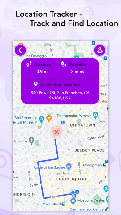 Screenshot #2 pour Location Tracker - GPS Tracker