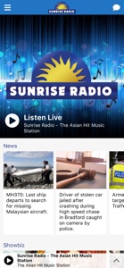 Sunrise Radio UK screenshot #1 for iPhone