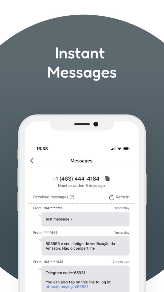 #3. Receive SMS Online 2nd Number (iOS) 来自: Privatix LTD