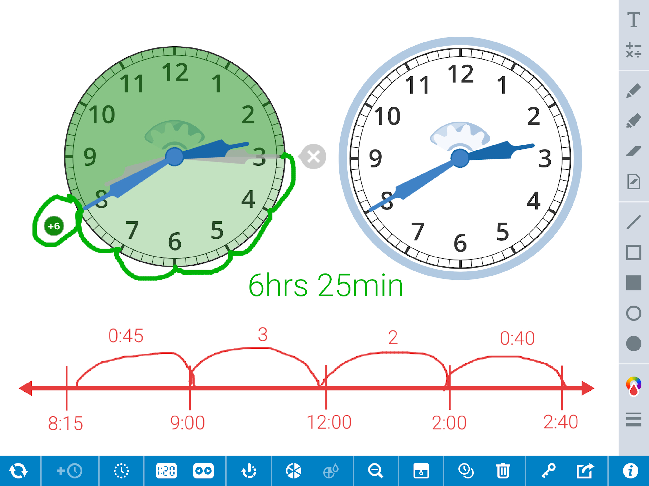 Math Clock, by MLC screenshot 7