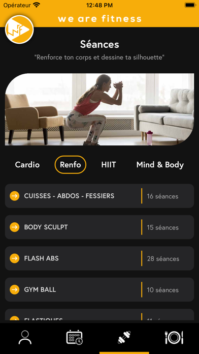We Are Fitness Screenshot