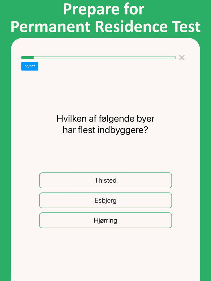 Permanent Residence Test Quiz