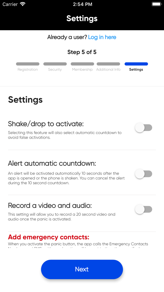 #8. UIP Mobile Panic (iOS) 由: App Developer Studio Cc