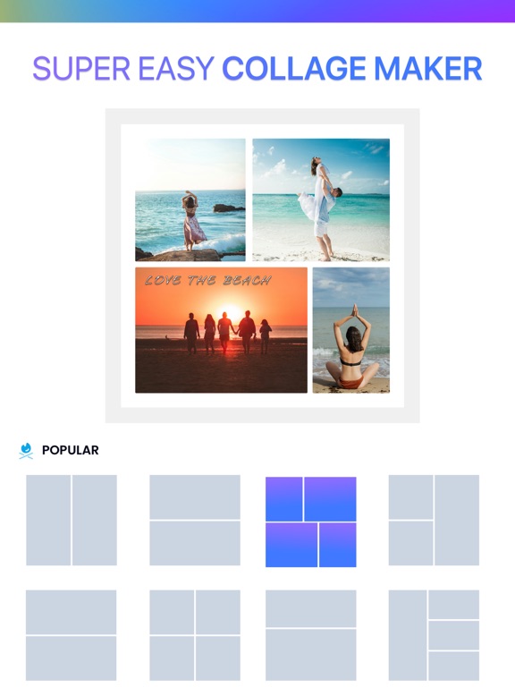 Screenshot #4 pour Easy Photo Collage Maker