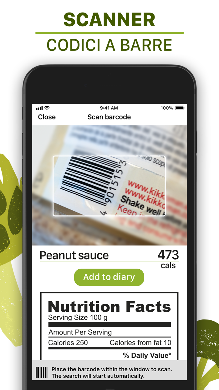 HitMeal - conta calorie