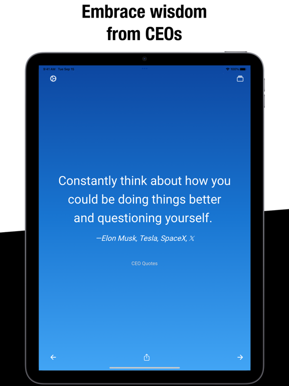 Leadership App: Motivation iPad screenshot 3 - Health & Fitness app
