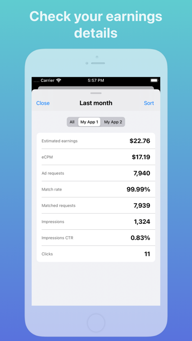 Screenshot #2 pour AdsMoney for AdMob