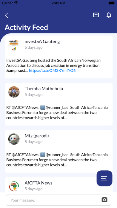 SA Investment Conference Screenshot