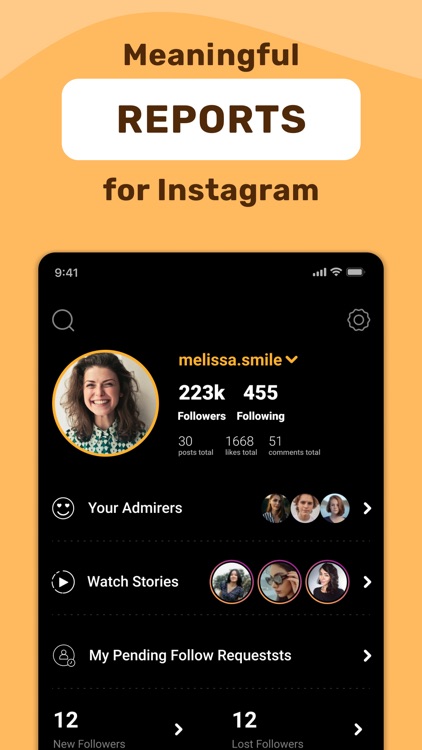 UNFO: Reports for Instagram