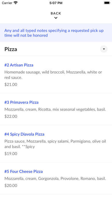 Coletti's Pizza Factory Screenshot