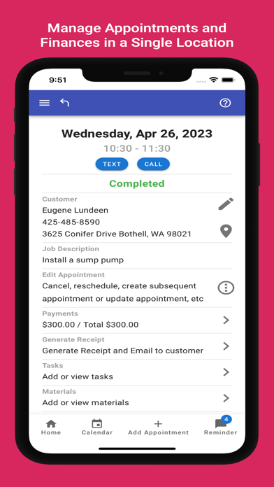 Contractor Pro App Screenshot