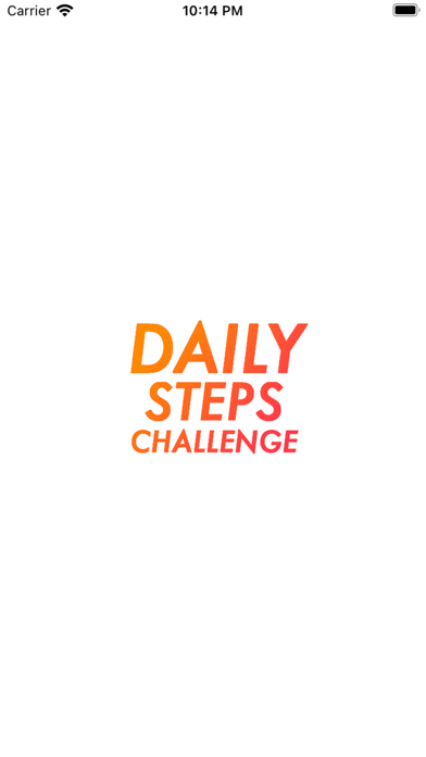 Daily Steps Challenge Screenshot