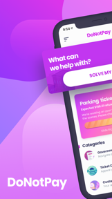 DoNotPay screenshot