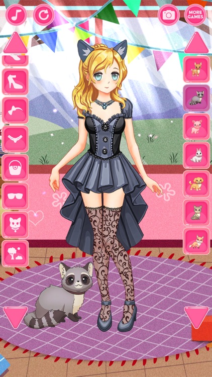 DIY Paper Anime Girl Dress Up! screenshot-4