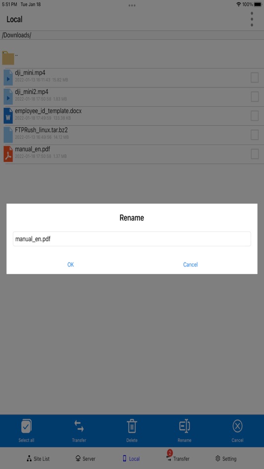#5. FTP Rush (iOS) By: 东 何