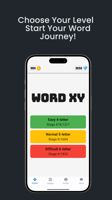 WordXY - Guessing Game Screenshot