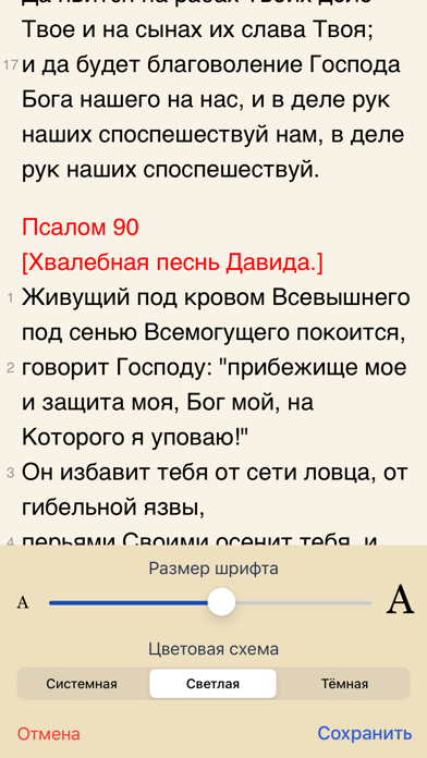 Библия: Синодальный перевод Screenshot