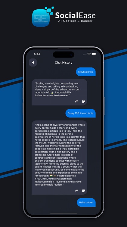 SocialEase:AI Caption & Banner screenshot-4