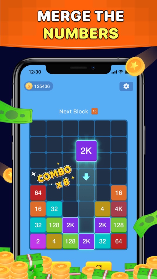 #2. Number Blcok:Merge Puzzle (iOS) 由: Lok To Technology