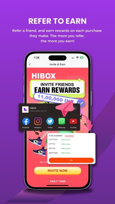 HIBOX: Resell & Earn, 100% Win Screenshot