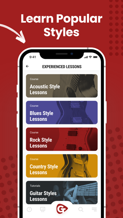 Guitar Lessons - Guitar Tricks Screenshot