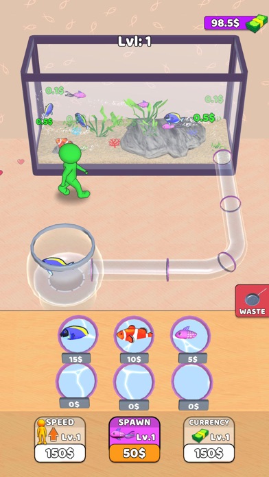 Idle Aquarium: Fish Tank Games Screenshot