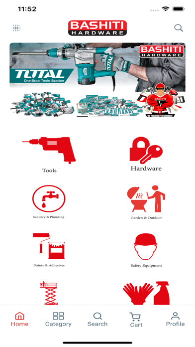 Bashiti Hardwares Screenshot