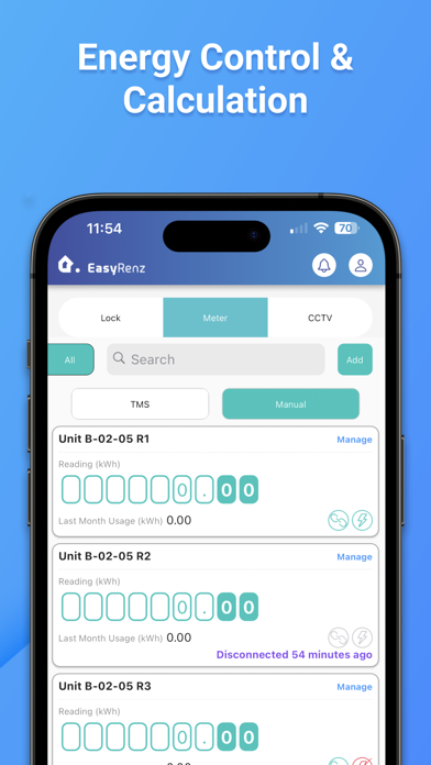 EasyRenz - Automated IoT TMS Screenshot