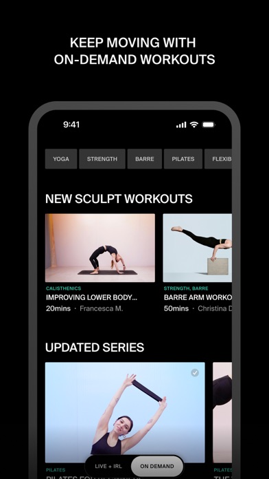 Screenshot #3 pour BLOK: Workouts & Fitness