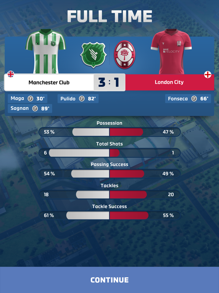 Matchday Football Manager 2023