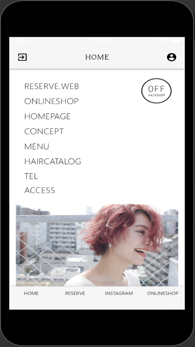 OFF.HAIRSHOP Screenshot