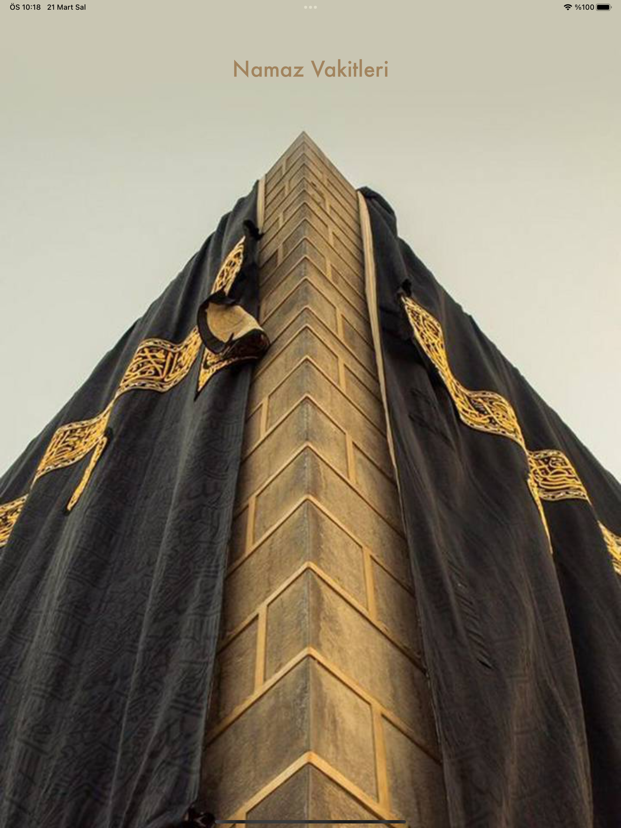 Namaz Zamanı
