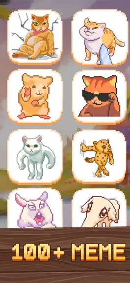 Game screenshot Pixel Meme Coloring mod apk