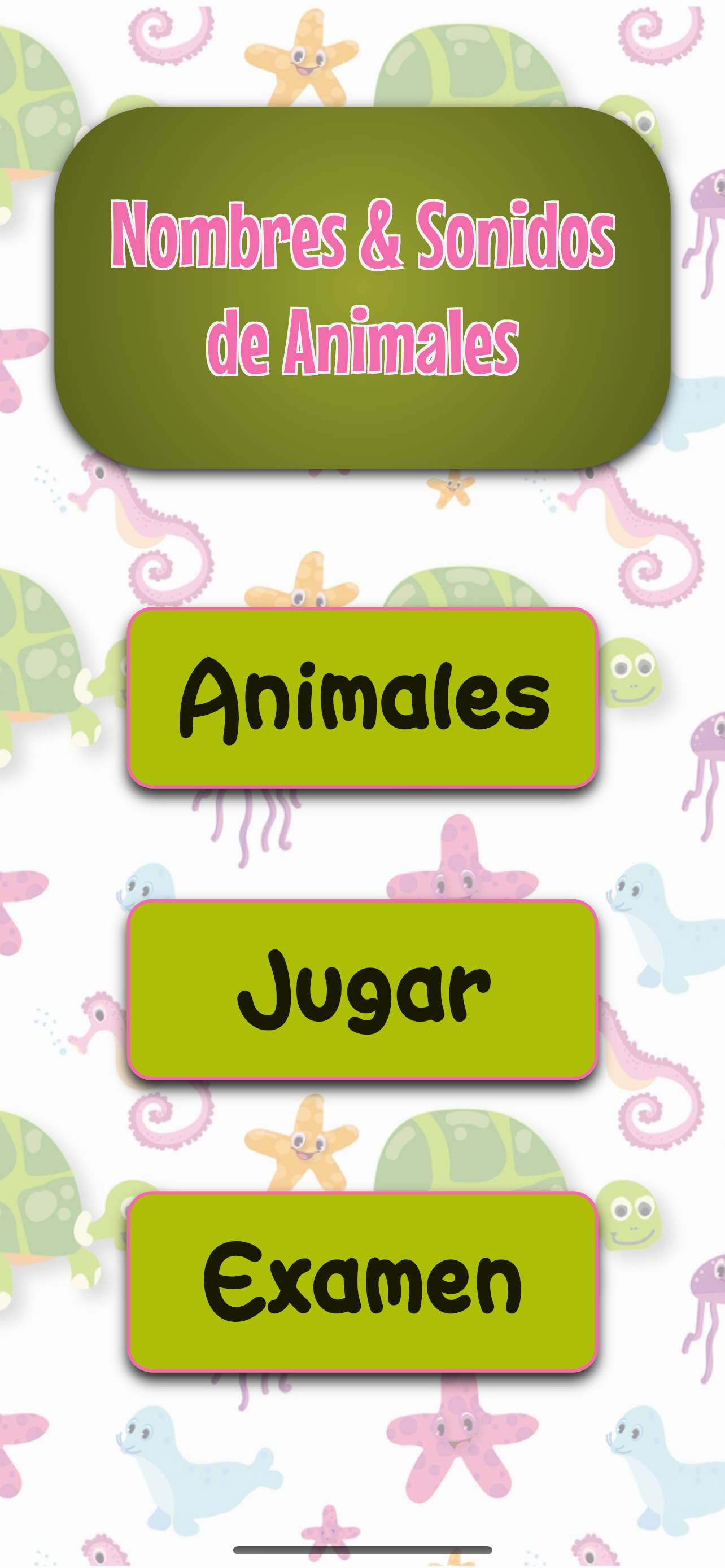 Animal Names - Spanish