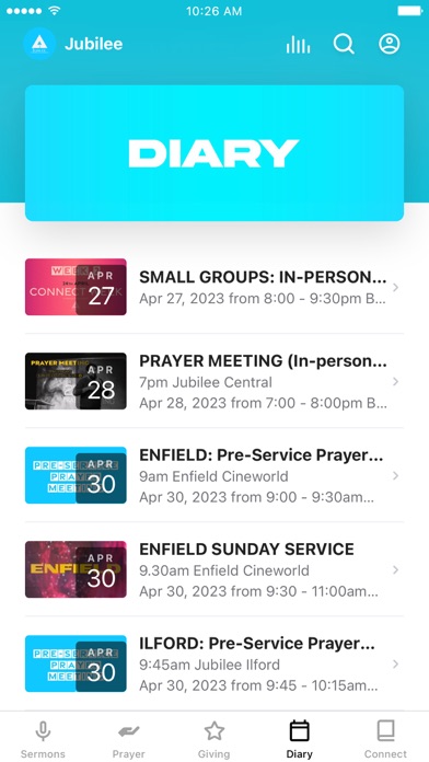 Jubilee Church London Screenshot