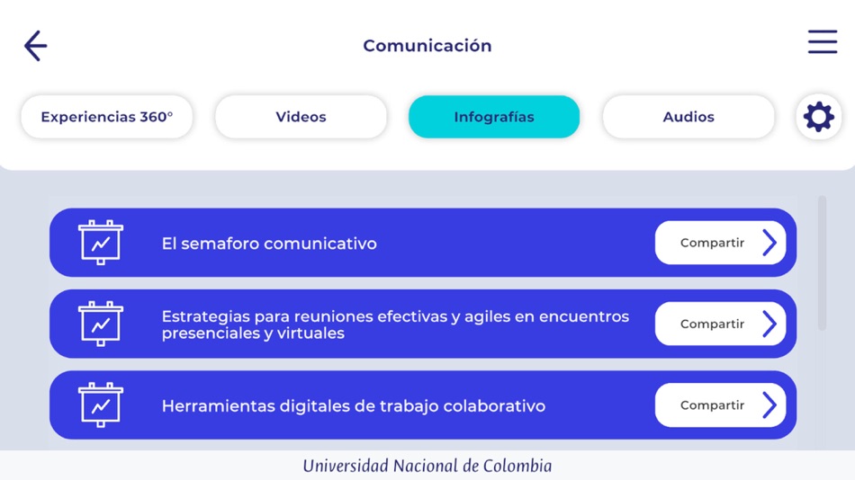 #6. Transformación Digital UNAL (iOS) Podle: Universidad Nacional de Colombia