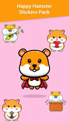 Game screenshot Happy Hamster Stickers mod apk
