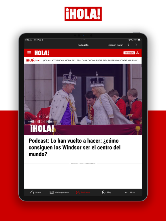 Screenshot #6 pour ¡HOLA! ESPAÑA Revista impresa