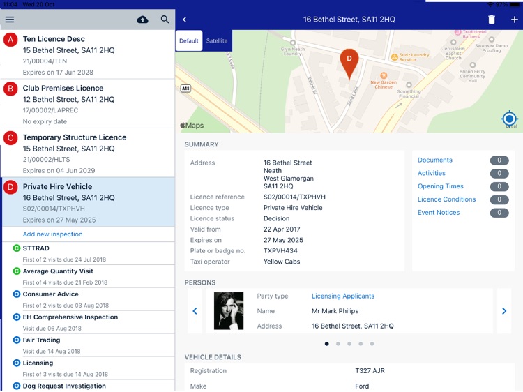 OnSite - Licensing Enforcement