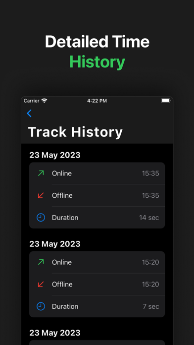 Parebot: Online Monitor Screenshot