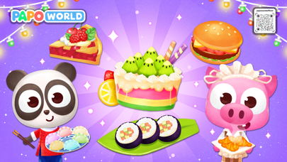 Papo Town Food Street Screenshot