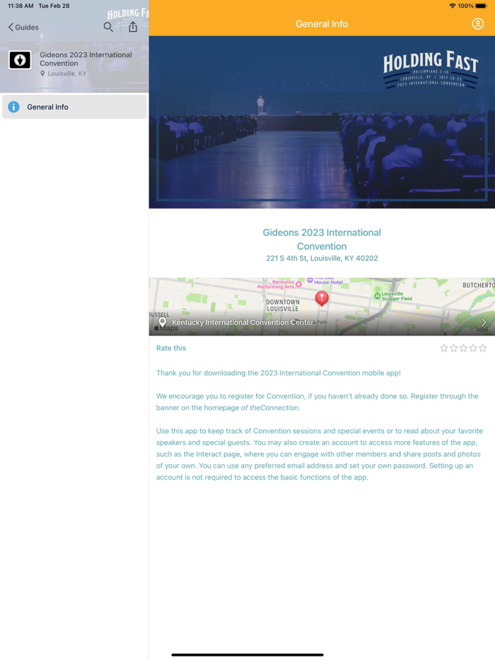 Gideons 2023 Intl Convention