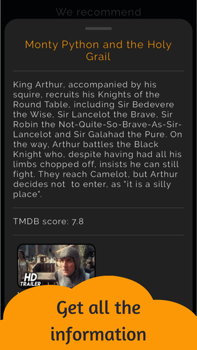 Watch Next: AI movie & tv tips Screenshot