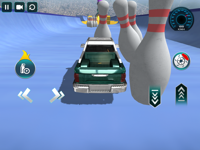 3D Race Compilation Car Stunt