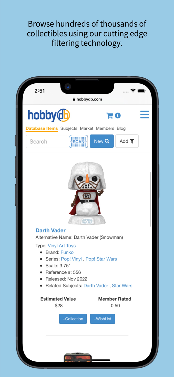 hobbyDB Funko Cars and Figures