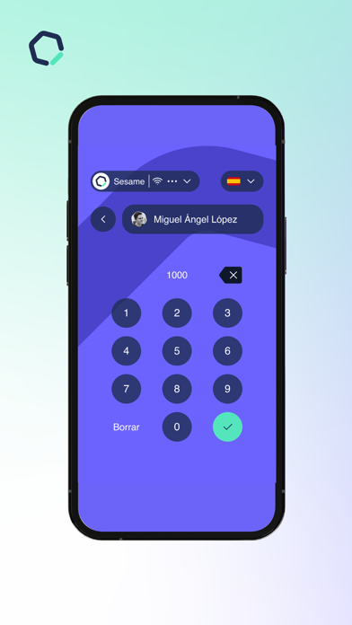 Sesame Wall - Punto de fichaje Screenshot