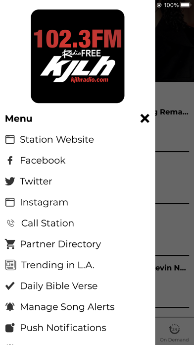 102.3 RadioFree KJLH Screenshot