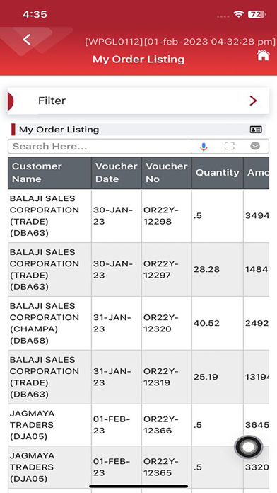 MSP CRM Screenshot