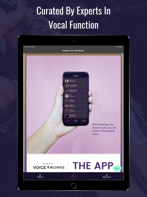 How The Voice Works iPad screenshot 2 - Music app