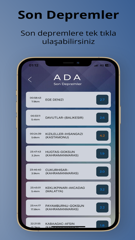 #6. ADA - Afet Destek App (iOS) Podle: Mustafa Canak